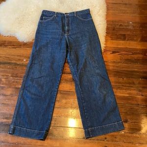 Judi Rosen stovepipe jeans, dark wash